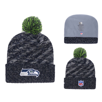 

NFL Football League Seahawks Seattle Seahawks New Era New York Yihua Knitted Wool Baseball Cap