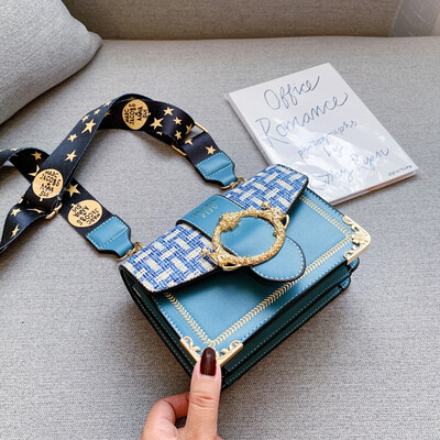 

Chic women2019 new style Korean style style small square bag summer fashion chain single-shoulder&diagonal cross-packag