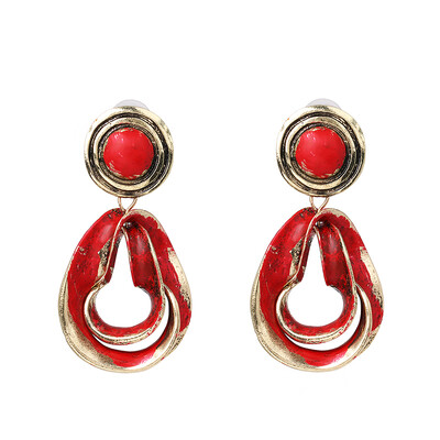 

Fashion Za Bohemian Wedding Women Drop Dangle Earrings Party Gift 2019 New Vintage Ethnic Statement Earrings Jewelry