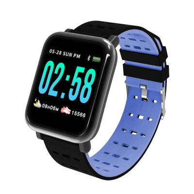 

A6 Color LCD Screen Smart Bracelet Wristband Watch With Hear Rate Monitor Sports Mode Function