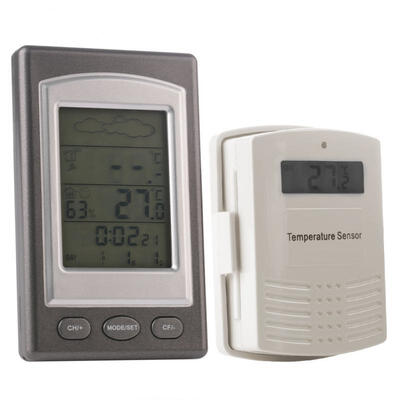 

Greensen Wireless LCD Display Hygrometer Humidity Gauge Weather Forecast Monitor