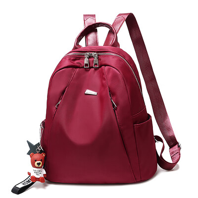 

Oxford shoulder bag Korean fashion 100-pack schoolbag travel canvas small backpack womens bag