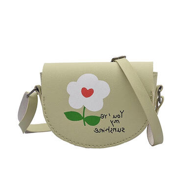 

Cute Printing Shoulder Messenger Handbags Kids Leather Mini Crossbody Bags
