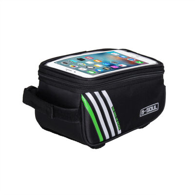 

Outdoor Bicycle Bag Frame Front Head Top Tube 15L Waterproof & Touchscreen bike bag Handlebar Cycling Bags