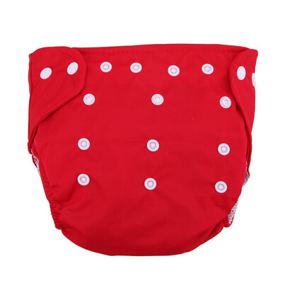 

Reusable Infant Diapers Grid Soft Covers Washable Size Adjustable