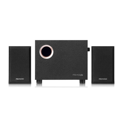 

Maibo Microlab M101 Mini Computer Speaker Desktop Desktop 21 Multimedia Small Sound Subwoofer Black