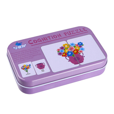 

Tailored Cognitive English Learning Puzzle Toy kid Educational Toys Baby Literacy Cards