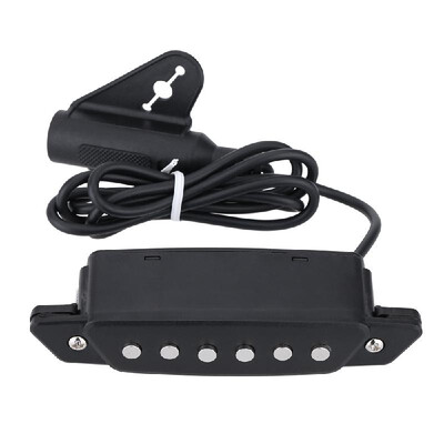 

Magnetic Sound Hole EQ Equalizer Preamp Pickup for 39" to 42" Acoustic Folk Guitar