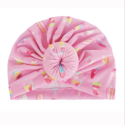 

Newborn Baby Infant Girl Toddler Comfy Bowknot Hospital Cap Beanie Hat Turban