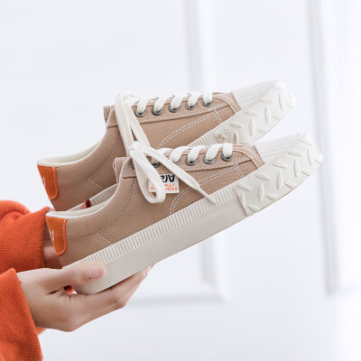 

Canvas shoes female Korean version 2019 fall new flat-soled ulzzang board shoes students autumn small white shoes