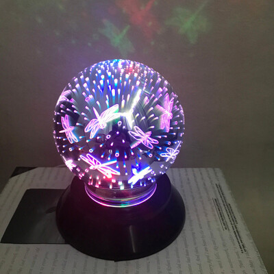 

Gobestart USB Charging LED Colorful 3D Magical Light Home Party Decoration