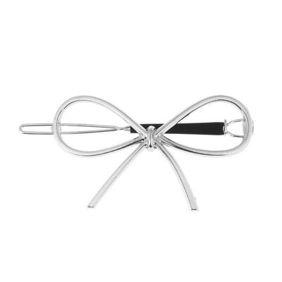 

Creative Bowknot Women Hollow Hair Clips Alloy Metal Casual Hairpin Gifts