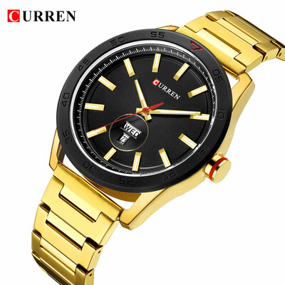 

Gobestart Mens Waterproof Quartz Watch Round Business Calendar Watch Fashion Watch