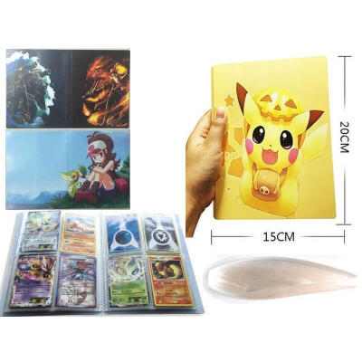 

Pokemon Cards Album Book List Card Collectors Holds 112Pcs Pokemon Trading Cards