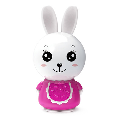 

Honey Bunny Musical Toy MP3 Music Player Story Teller Sleep Soother Learning Machine Night Light Interactive Educational Toy for