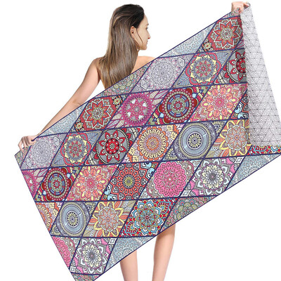 

Gobestart Cute Double-Sided Printed Beach Towel Poncho Swimwear Pool Blanket