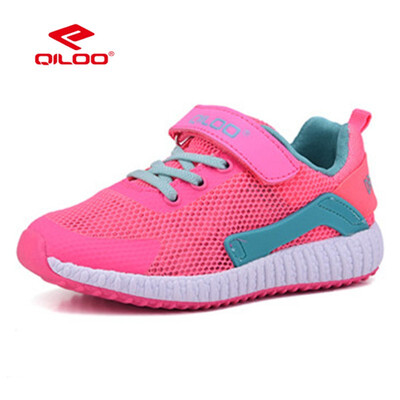 

QILOO Childrens running shoes for boy&girl Comfort mesh surface11202