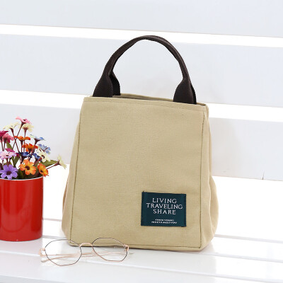 

Reusable Women Canvas Drawstring Top Handle Bags Female Letter Soft Handle Portable Handbag Fashion Summer Beach Bag