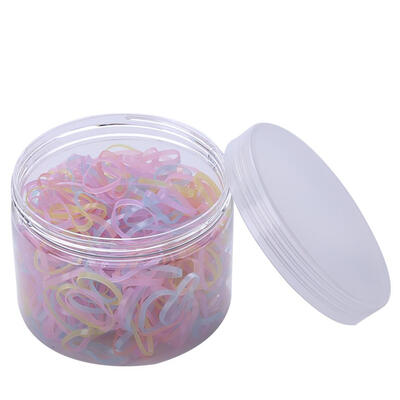 

500pcs Colorful Rubber Band Ponytail Holder Kids Girl for Hair Styling Ties