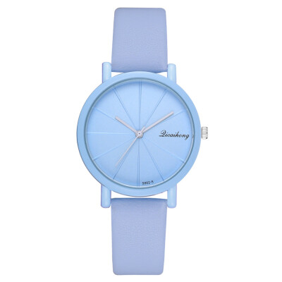 

Wish hot Korean version of the small fresh ladies belt watch fashion trend printing popular quartz watch