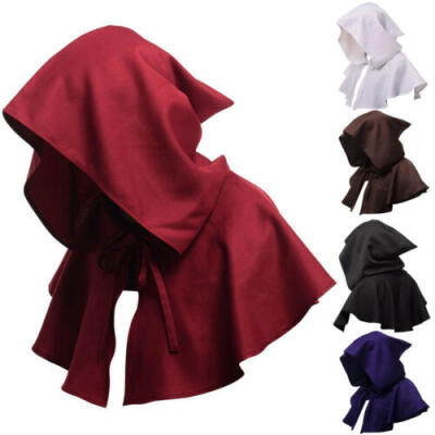 

Adult Unisex Halloween Costumes Cloak Hood Cape Fancy Dress Cosplay Coats