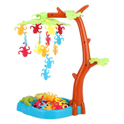 

Greensen Playthings Monkeying Around Monkeys Tree Leaf Balancing Table Game Children Kids Toy