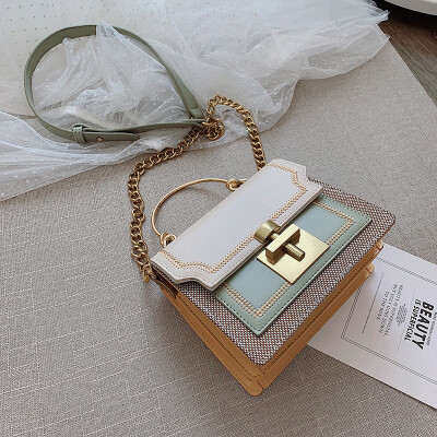 

Bag female 2019 new fashion girl small square bag trend wild Korean version of the shoulder diagonal package