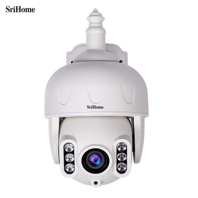 

SriHome SH028 2MP PTZ IP Camera Dome Outdoor Monitor with Speaker