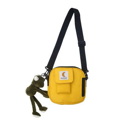

Shangxin small bags Japanese ins dark wind bags covered with earth cool trampoline bags oblique hip-hop oblique bags tide plate