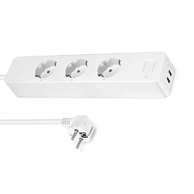 

WiFi Intelligent Plug Power StripSurge Protector for Amazon Alexa Google Voice Control Remote Control Switch Smarthome Smartsocke