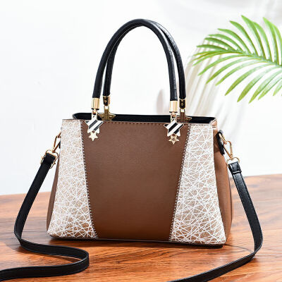 

Female bag 2019 spring new bag female Europe&America big bag elegant fashion handbag shoulder bag