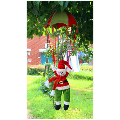 

Santa Claus Christmas Ceiling Decoration Parachute Doll Hanging Pendant Ornament