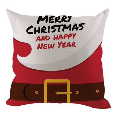 

Siaonvr Christmas Pillow Cover Pillowcases Decorative Sofa Cushion Cover 45x45cm