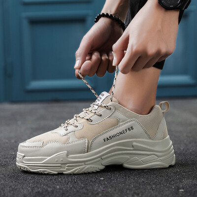 

Autumn mens shoes sports&leisure Korean version of the trend of the network red tide shoes wild old man bear summer shoes