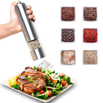 

MIUK Electric Salt&Pepper Grinder Shaker Mill Kitchen Automatic Led Light