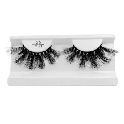 

1pair 3D Mink False Eyelashes Thick Long Extension Fake Lashes Makeup Tool
