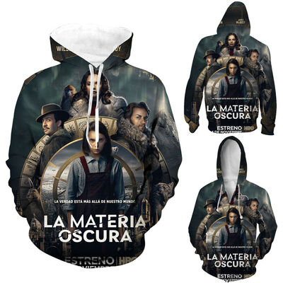 

His Dark Materials Men Casual Jacket Sweatshirt Hoody Winter Coat Sweats Hoodies