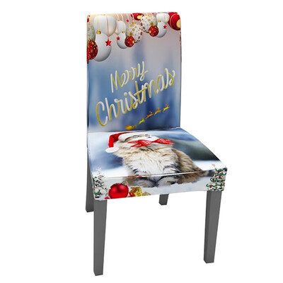 

Tailored Christmas TableclothChair Cover Digital Printing Christmas Table Decoration