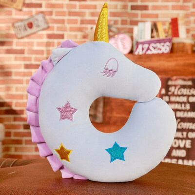 

Unicorn Neck Pillow Household Items Nap Pillow Travel Neck Pillow - Unicorn