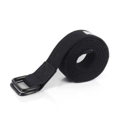 

Hot sale High quality Unisex Canvas belt Alloy double ring buckle canvas belt casual fashion Men cowboy pants women Belt
