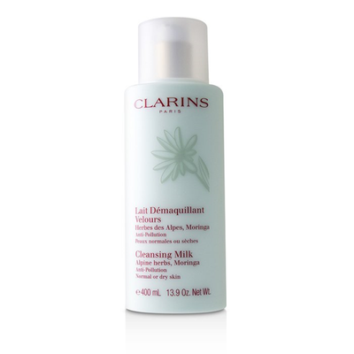 

CLARINS - Anti-Pollution Cleansing Milk With Alpine Herbs Maringa - Normal or Dry Skin 400ml14oz