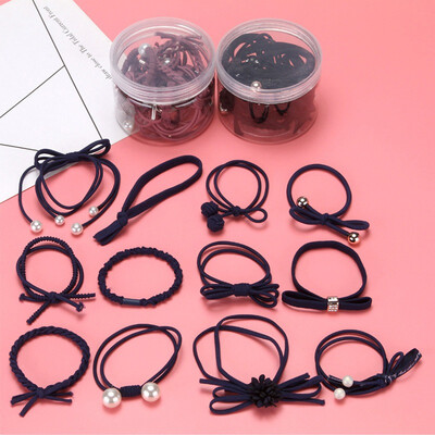 

12PCSLot Soft Rubber Girls Ponytail Holder Elastics Band Candy Color Ladies Hairband Headband