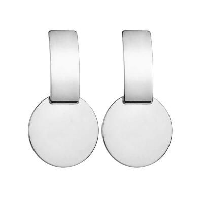 

Statement Earrings 2019 Metal Round Geometric Drop Earrings For Women Pendant Dangle Earing Party Jewelry pendientes oorbellen