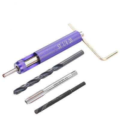 

Greensen 50Pcs Stainless Steel Thread Insert Set Installment Tool Kit 14-20UNC15D