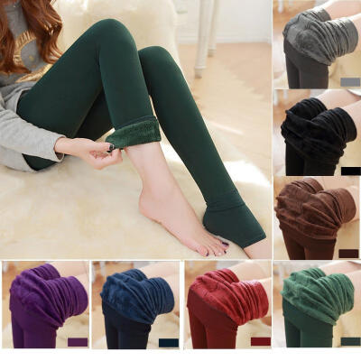 

Fashion Women Winter Thick Warm Fleece Lined Thermal Stretchy Slim Skinny Leggings Pants