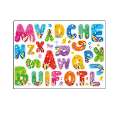 

〖Follure〗Childrens Room Decorated With Letter Wall 26 Letters Can Remove From The Wall