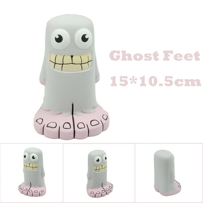 

YIWULAStress Reliever Ghost Feet Scented Super Slow Rising Kids Toy Squeeze Toy