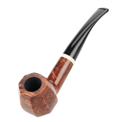 

Greensen 9mm Exquisite Eight Sides Phoebe Zhennan Short Handle Tobacco Cigarette Smoke Pipe