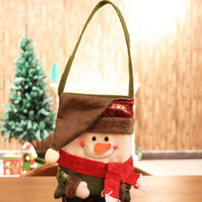 

Christmas Gifts Bag Cute Santan Shape Candy Gift Storage Bag christmas stockings decorations for home santa sacks
