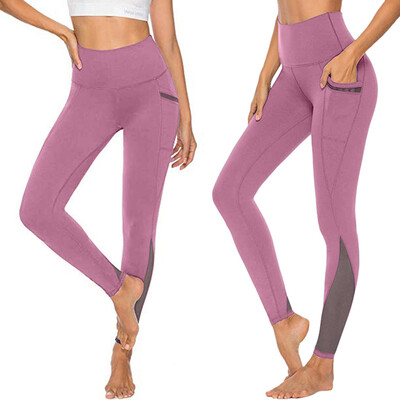 

Tailored Women Workout Pocket Mesh Leggings Fitness Sports Running Yoga Athletic Pants